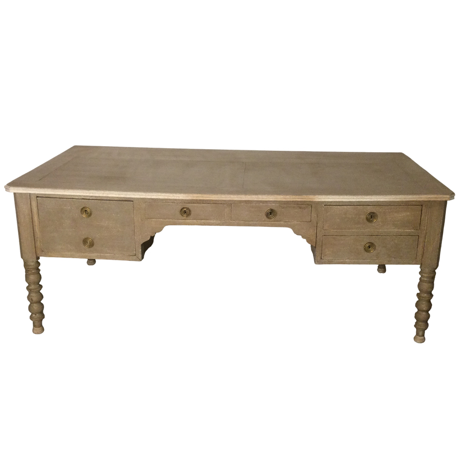 LARGE PAINTED DESK