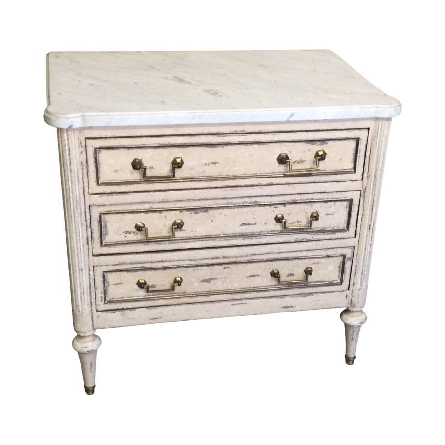 PAINTED COMMODE