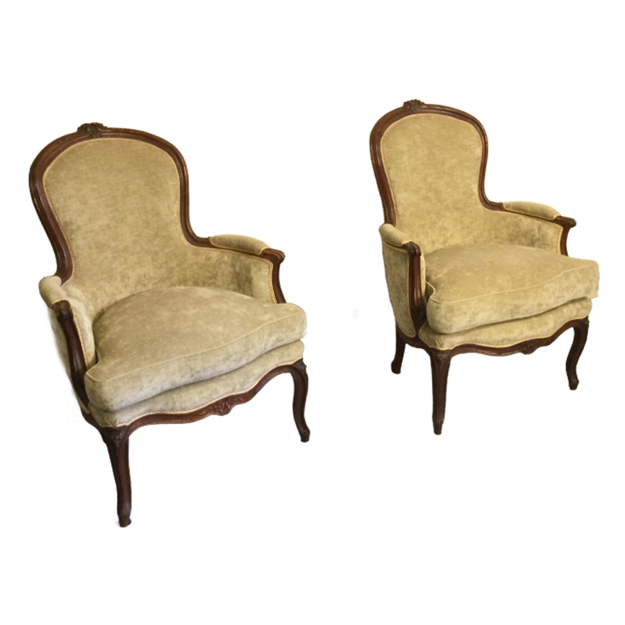 PAIR OF ARMCHAIRS