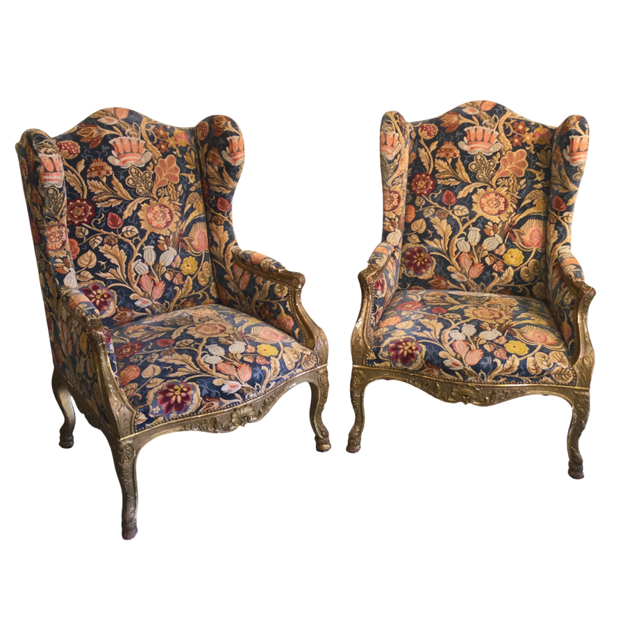 PAIR OF ARMCHAIRS