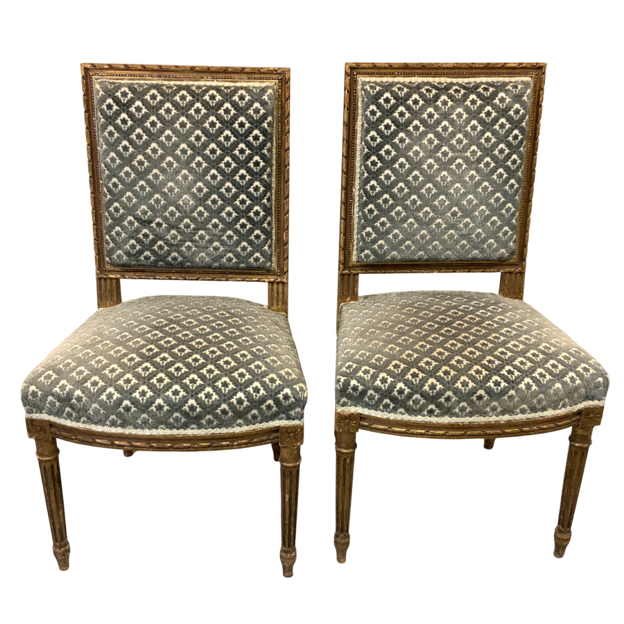 PAIR OF CHAIRS