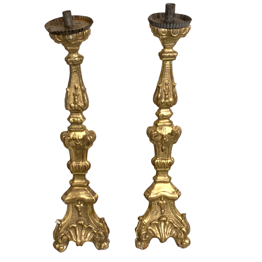 PAIR OF CANDELSTICKS