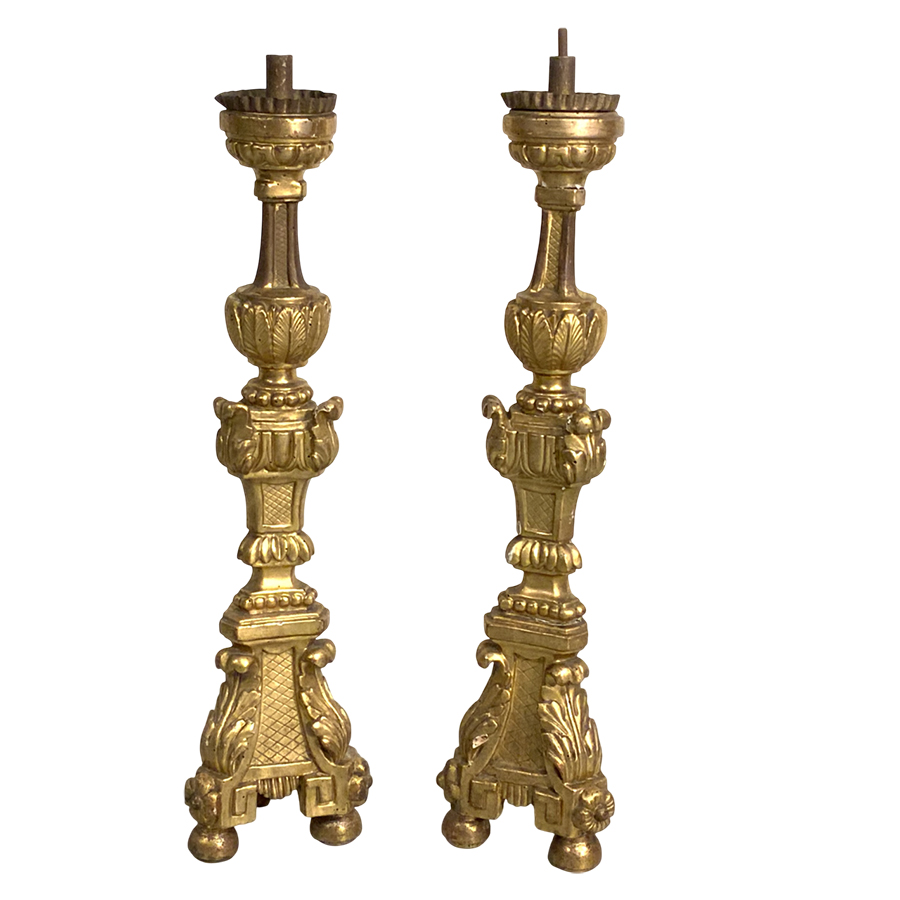 PAIR OF CANDELSTICKS