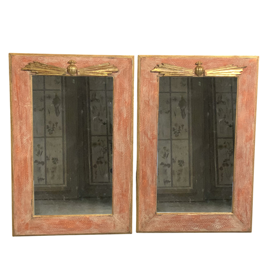 PAIR OF MIRRORS