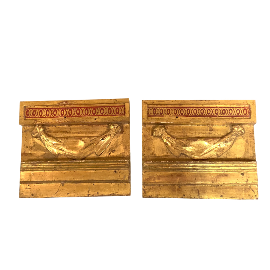 PAIR OF DECORATIVE BOISERIES