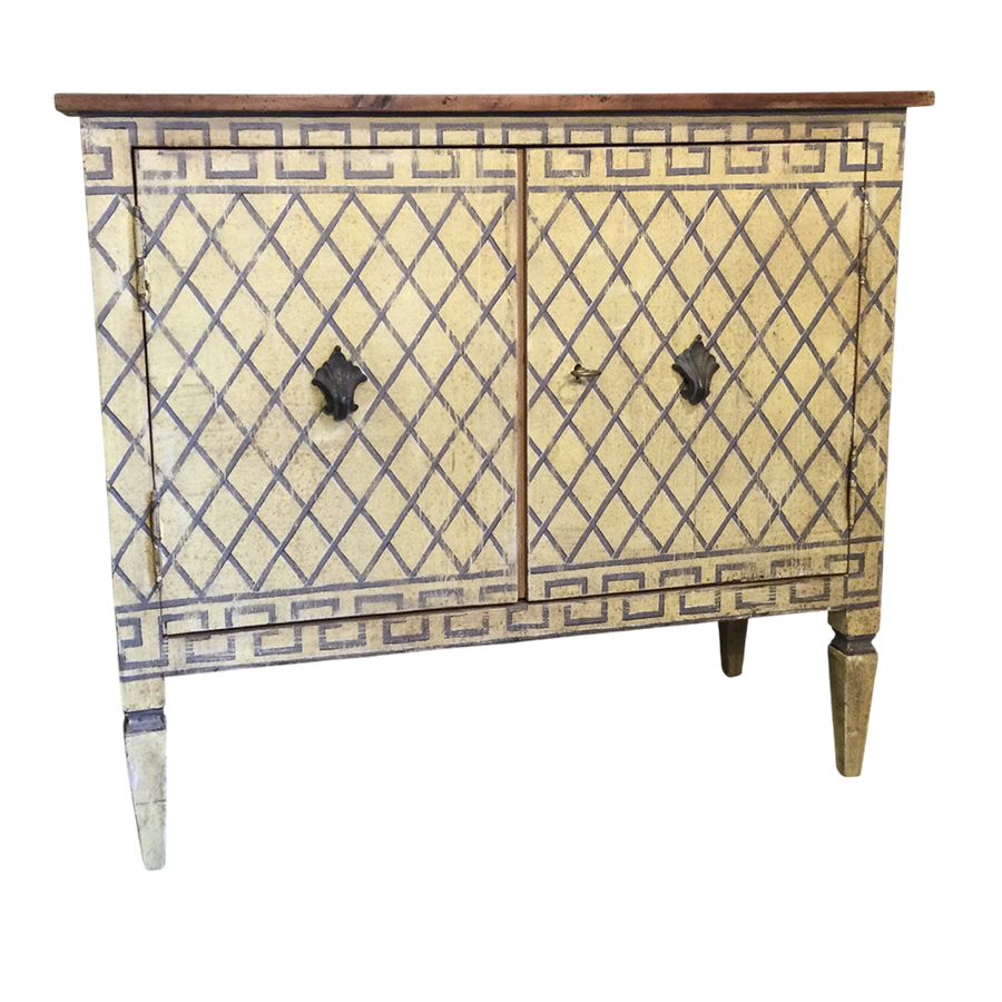 DECORATIVE PAINTED BUFFET