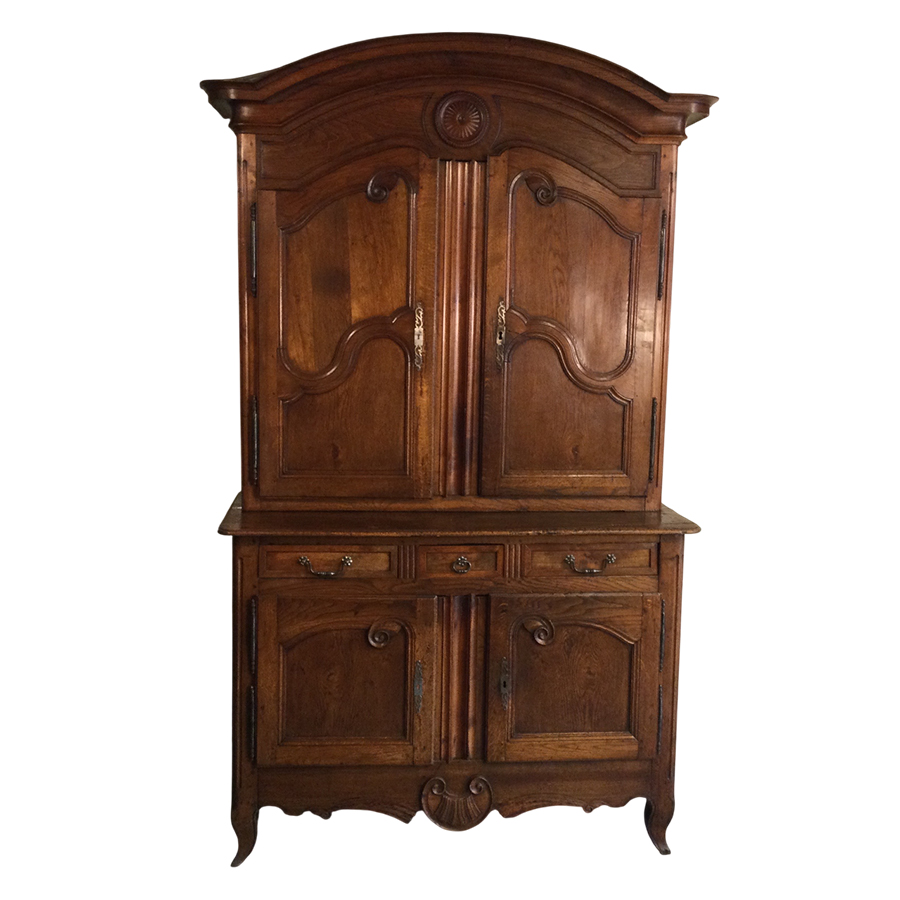 ANTIQUE BUFFET DEUX CORPS