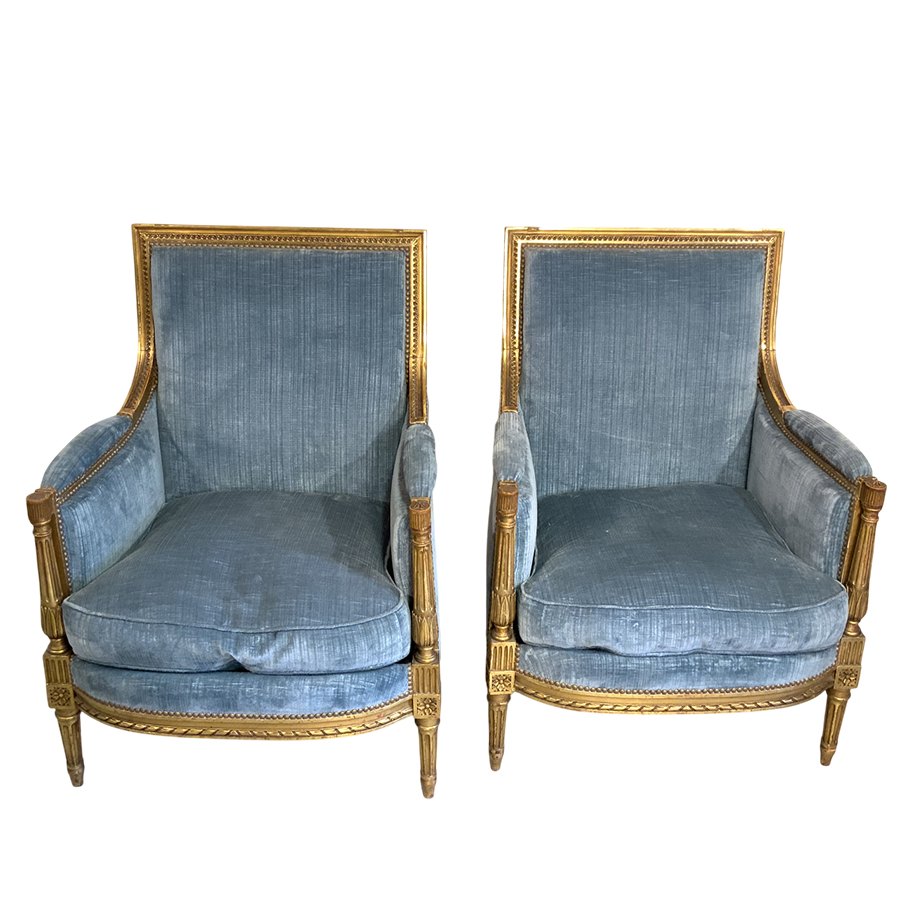 PAIR OF ARMCHAIRS