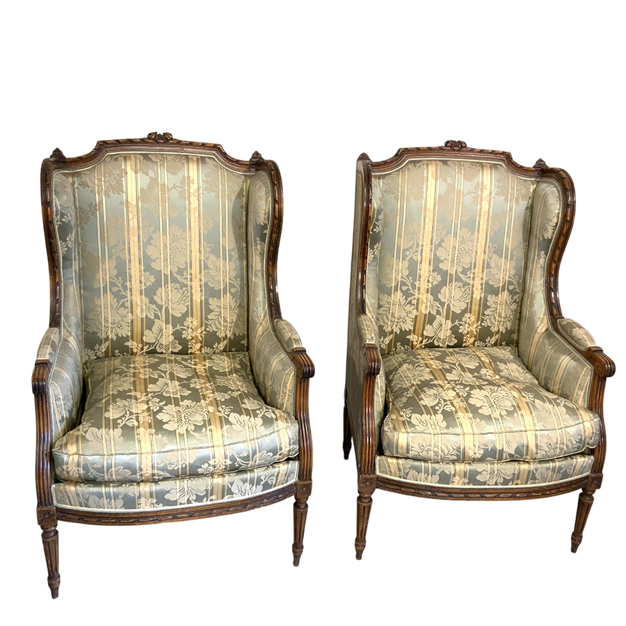 PAIR OF ARMCHAIRS