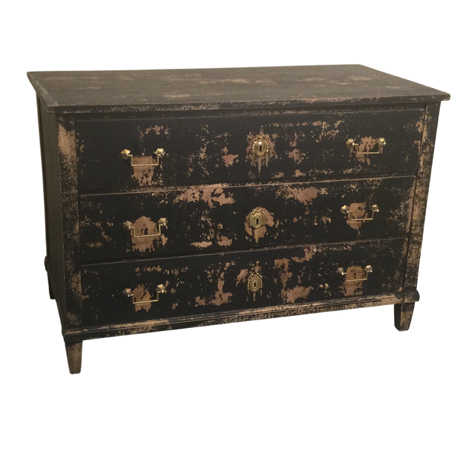 PAINTED COMMODE