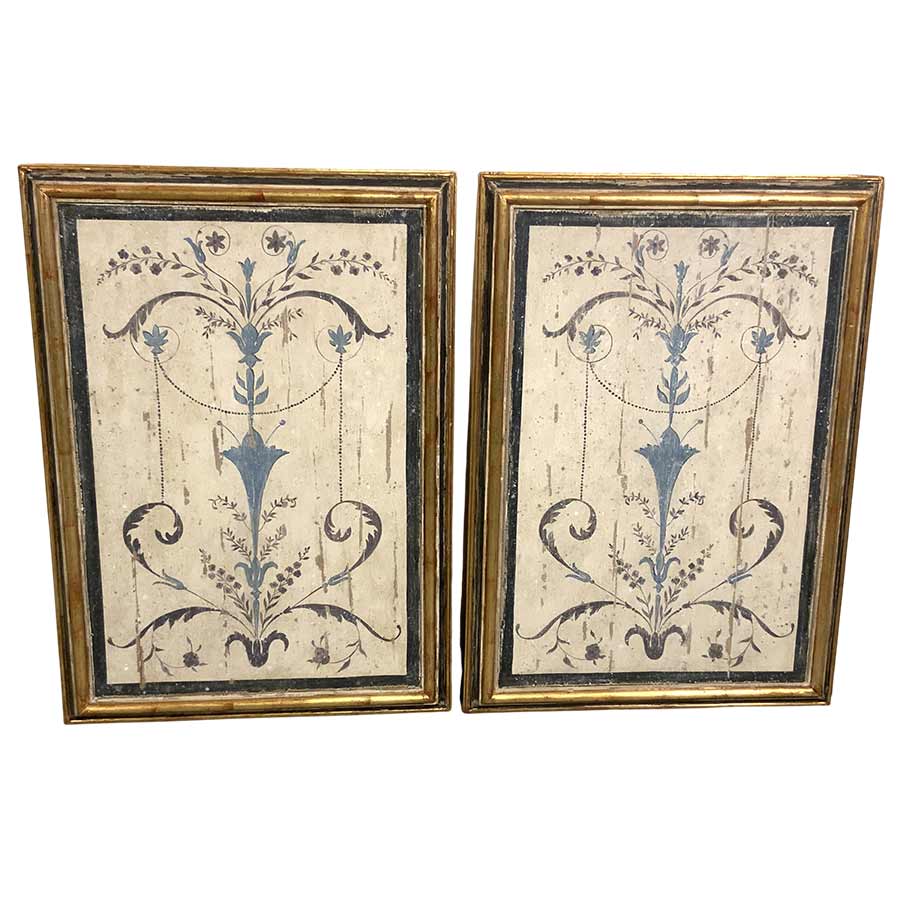 PAINTED WOODEN PANEL