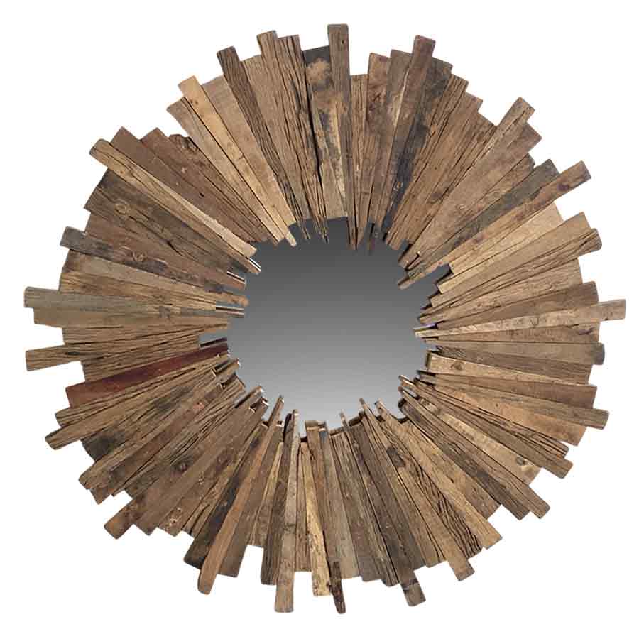 WOODEN SUNBURST