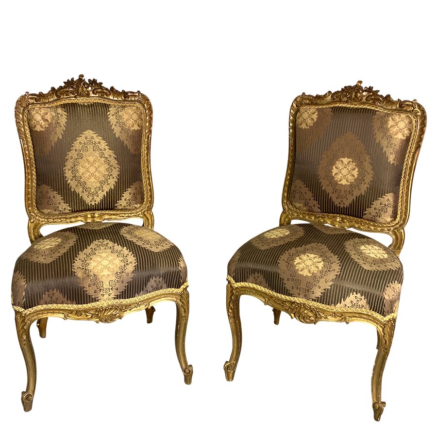 PAIR OF CHAIRS